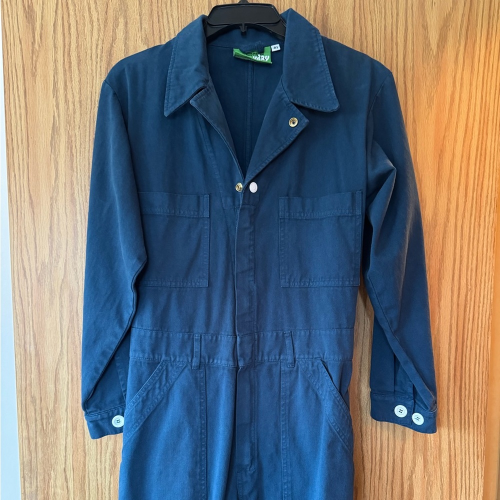 Big Bud Press - Long Sleeve Regular Length Jumpsuit in Lagoon - Medium
